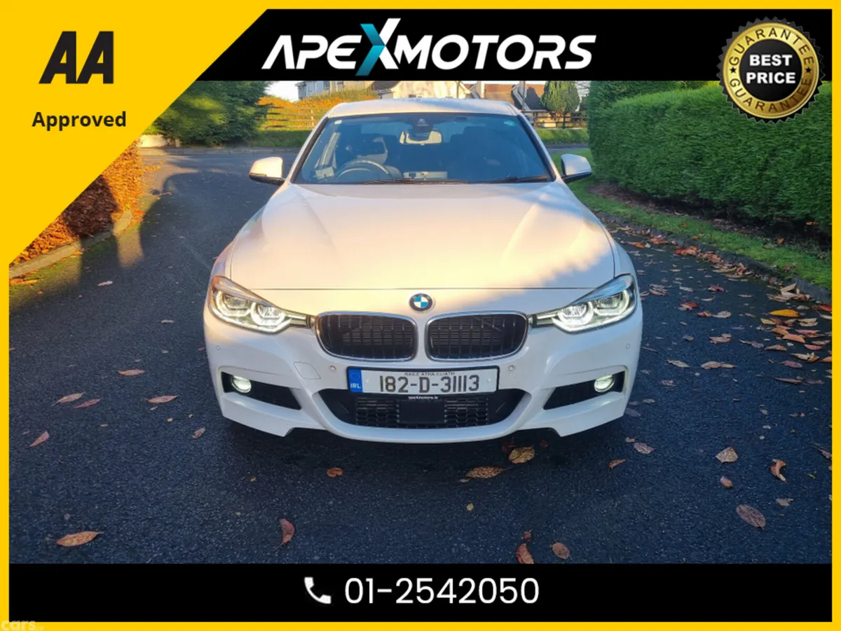BMW 3-Series Saloon, Diesel, 2018, White