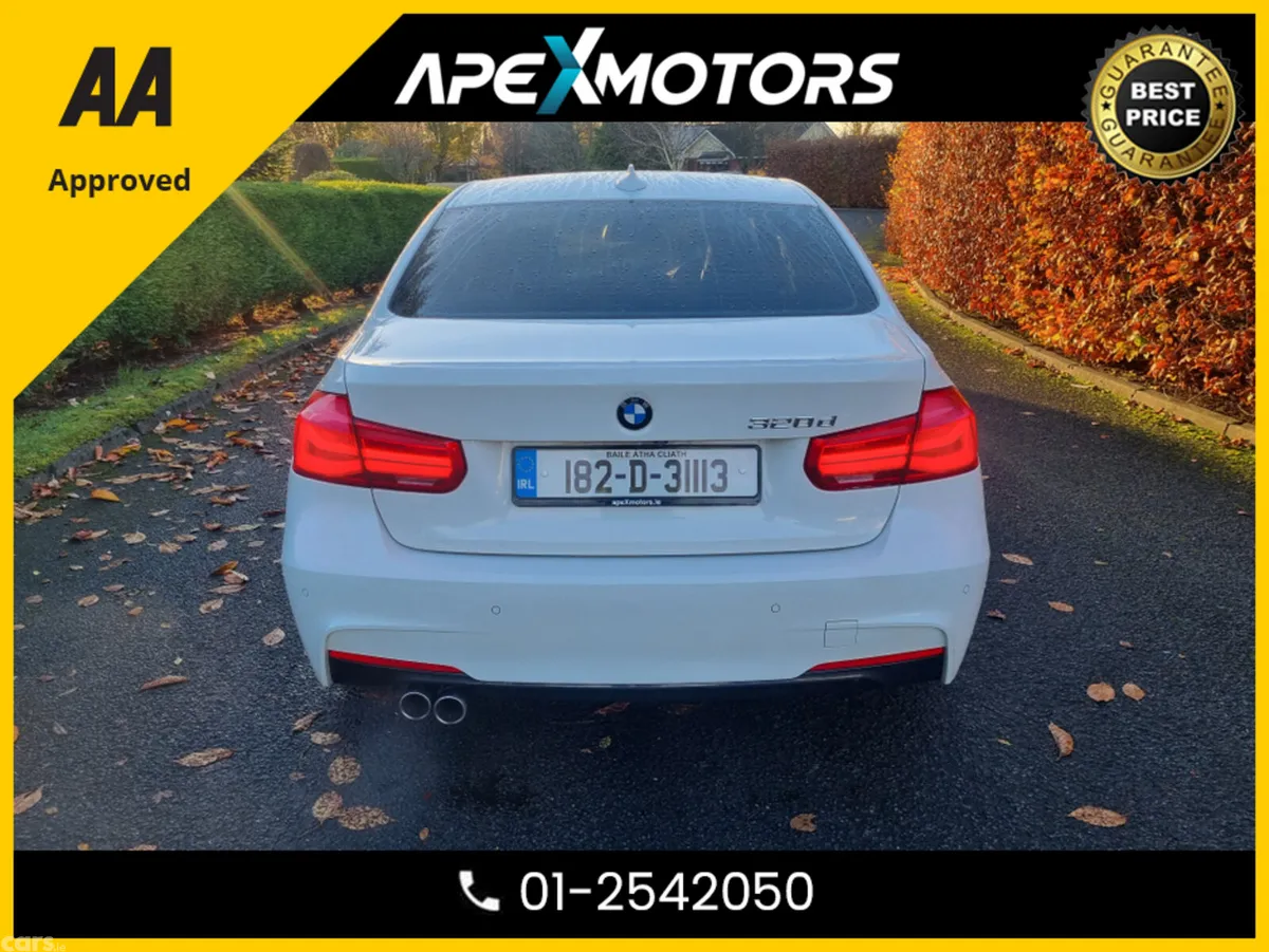 BMW 3-Series Saloon, Diesel, 2018, White