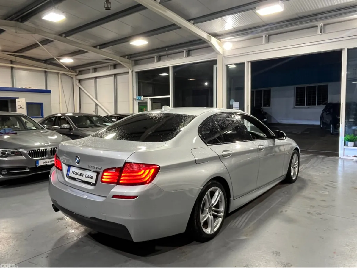 BMW 5-Series Saloon, Diesel, 2015, Silver