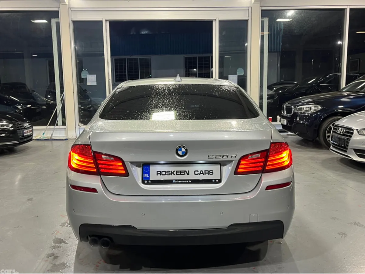 BMW 5-Series Saloon, Diesel, 2015, Silver