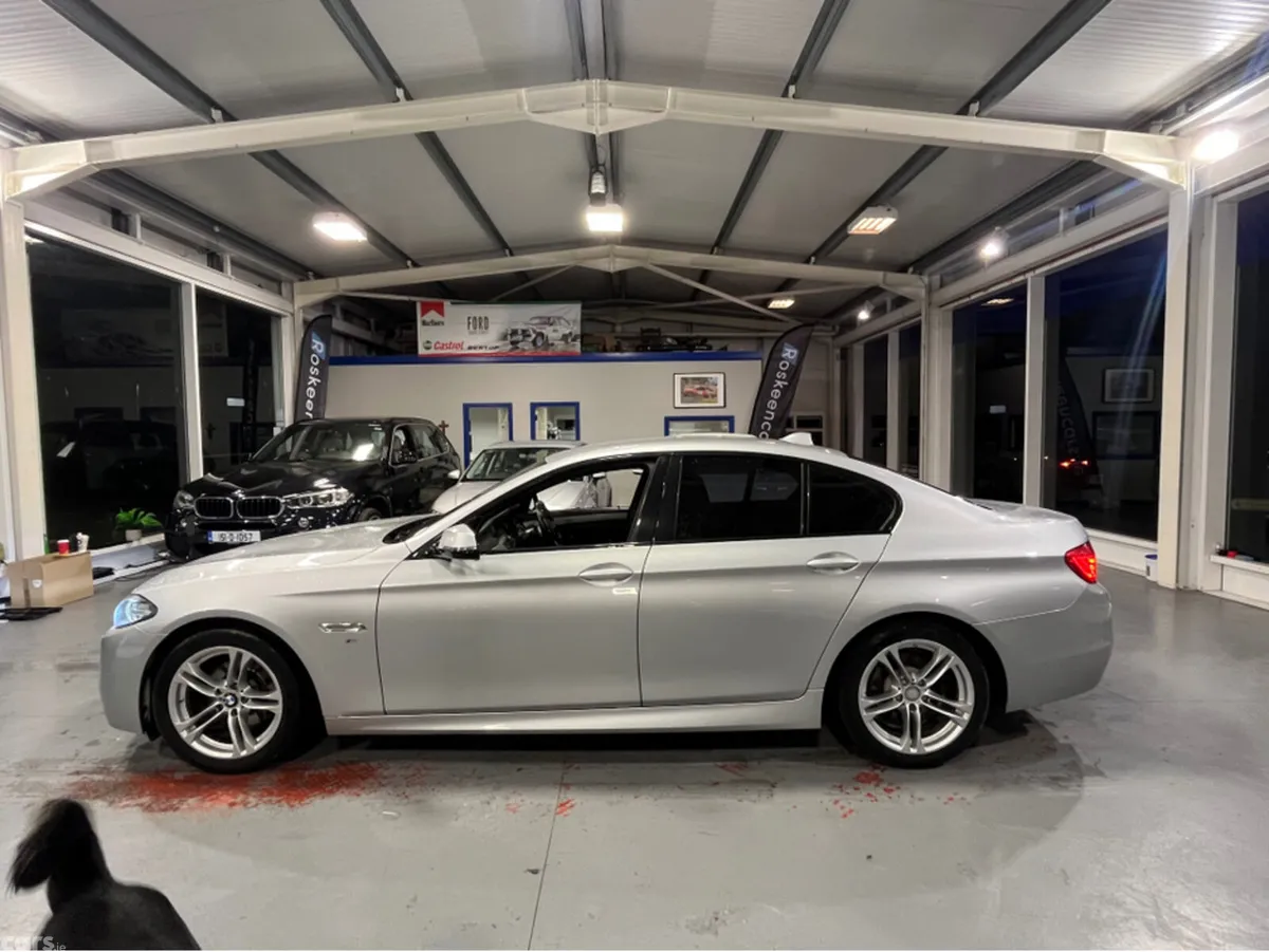 BMW 5-Series Saloon, Diesel, 2015, Silver
