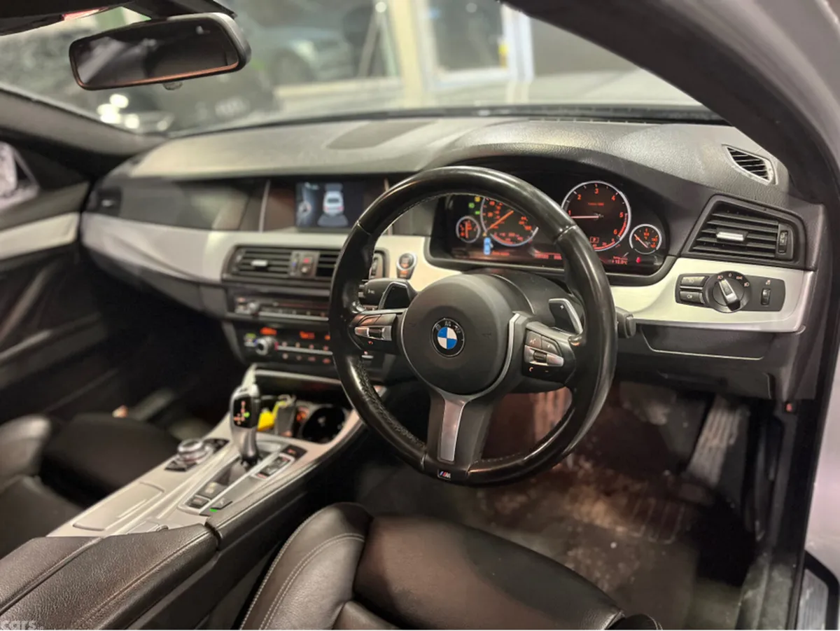 BMW 5-Series Saloon, Diesel, 2015, Silver