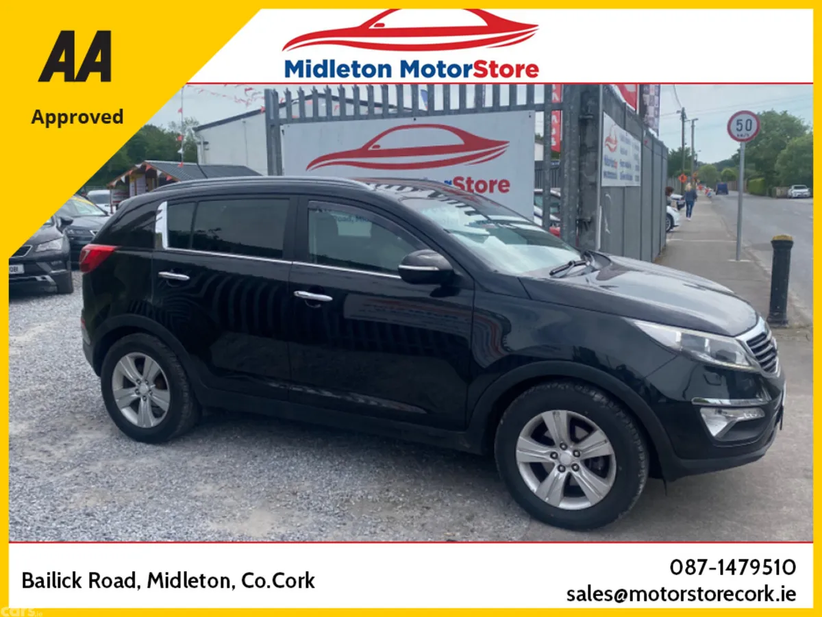 Kia Sportage SUV, Diesel, 2011, Black