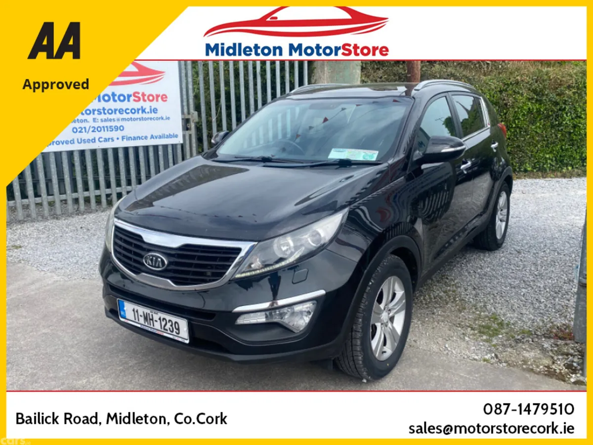 Kia Sportage SUV, Diesel, 2011, Black