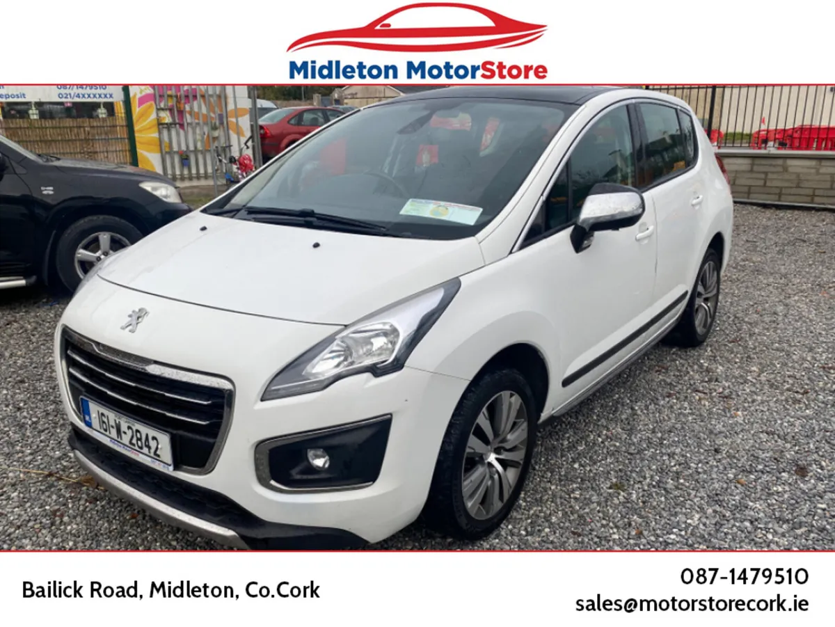 Peugeot 3008 MPV, Diesel, 2016, White