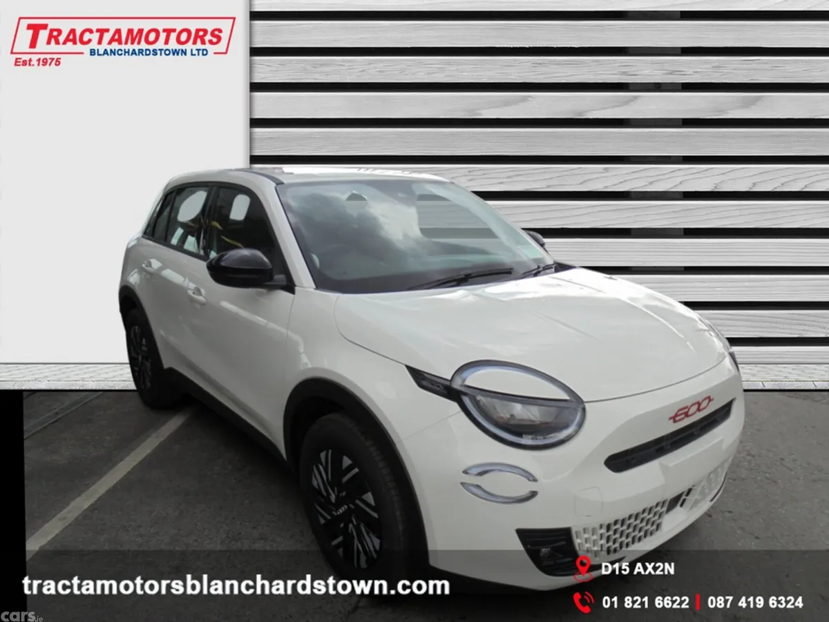Fiat 600 MPV, Electric, 2025, White