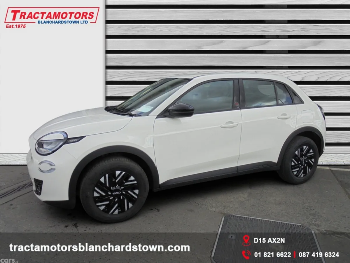 Fiat 600 MPV, Electric, 2025, White