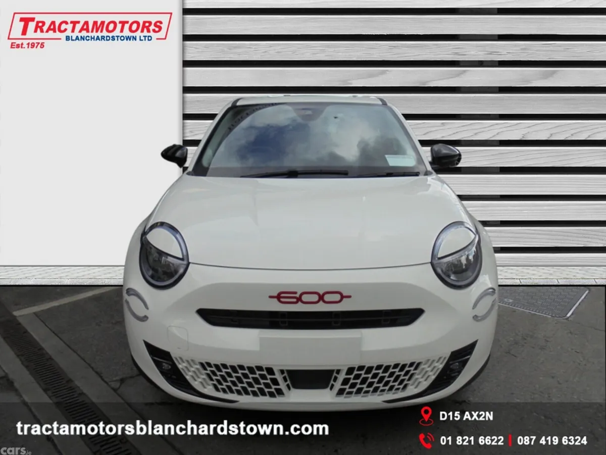Fiat 600 MPV, Electric, 2025, White