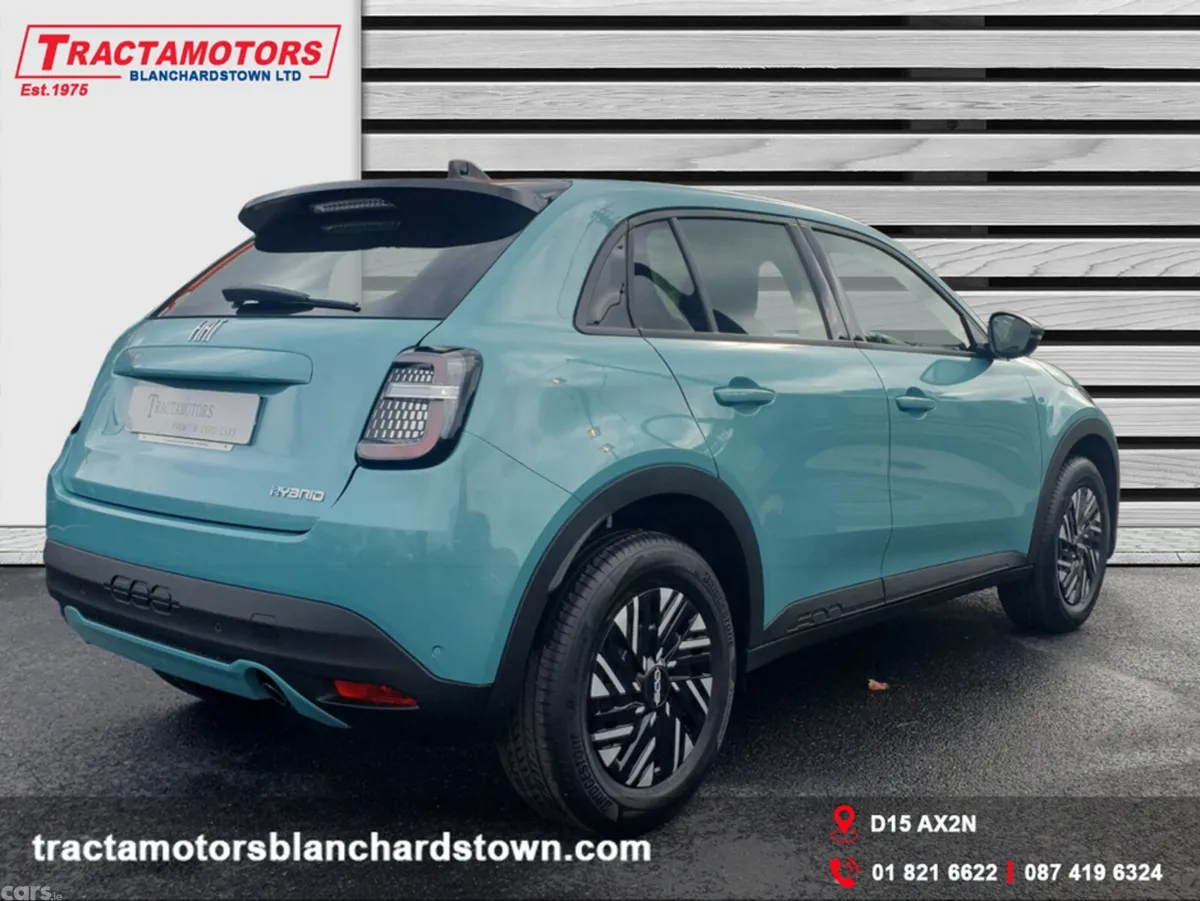 Fiat 600 Hatchback, Petrol Hybrid, 2026, Blue