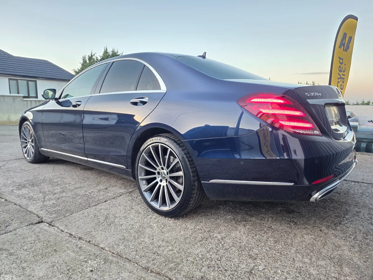 Mercedes-Benz S-Class Saloon, Diesel, 2018, Blue