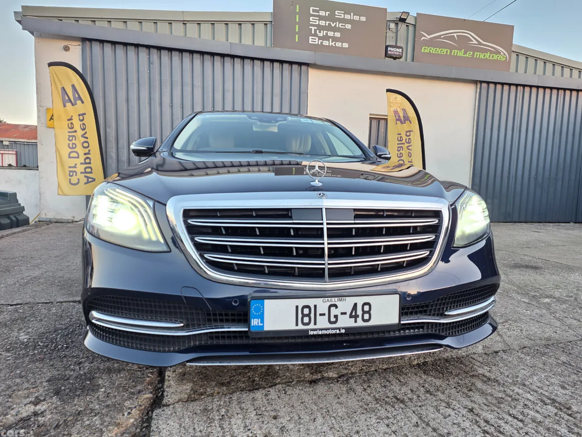 Mercedes-Benz S-Class Saloon, Diesel, 2018, Blue