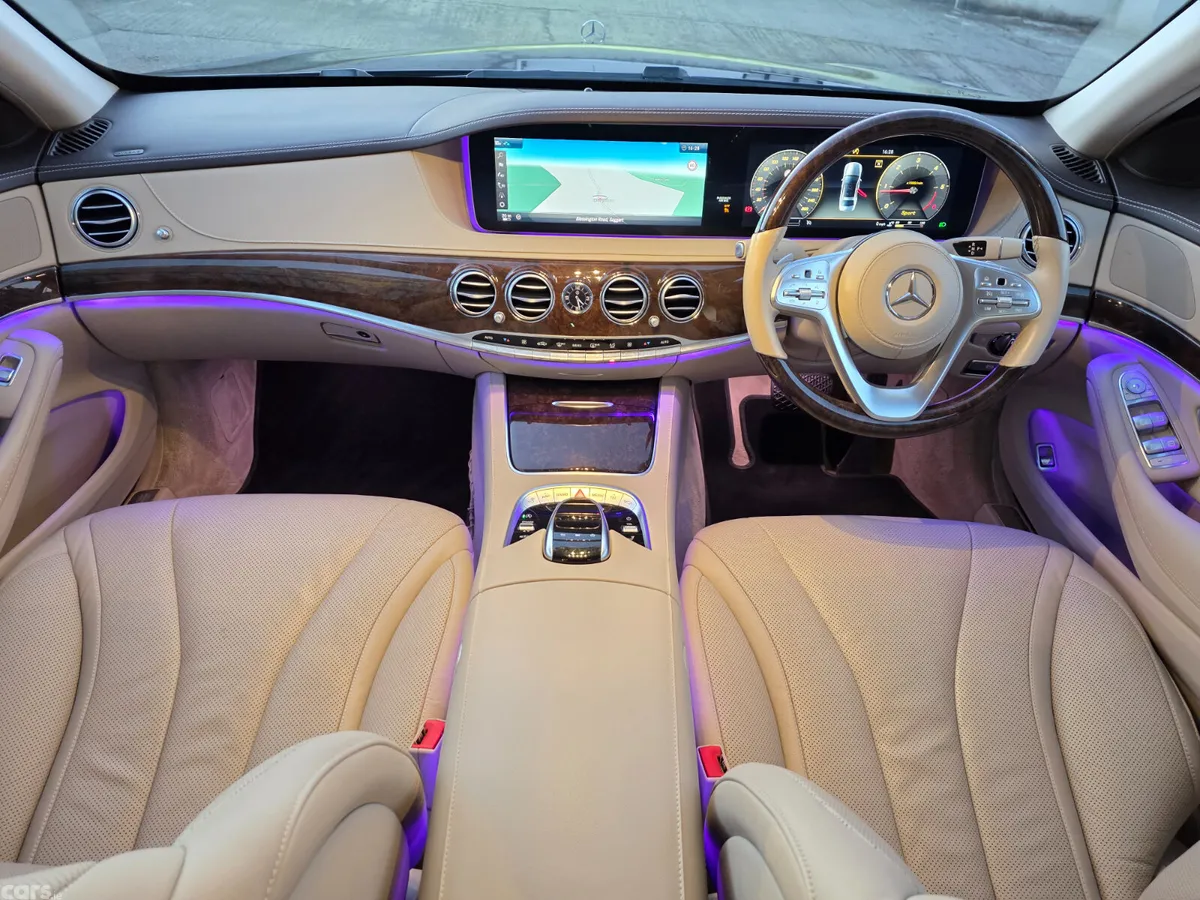 Mercedes-Benz S-Class Saloon, Diesel, 2018, Blue