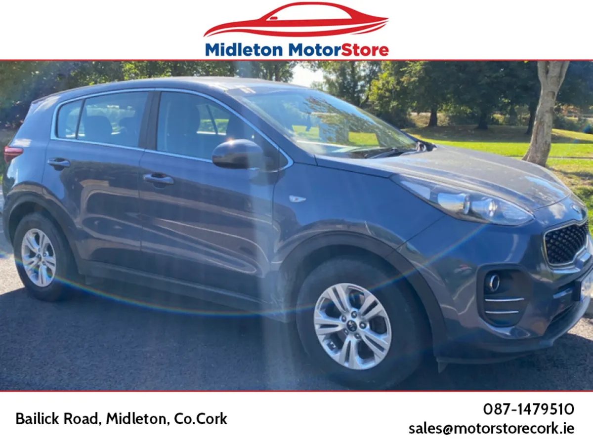 Kia Sportage Estate, Diesel, 2016, Blue