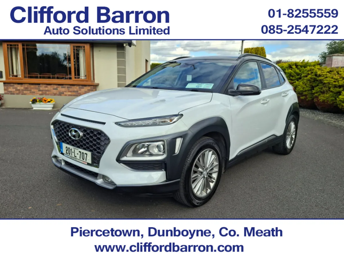 Hyundai KONA MPV, Diesel, 2020, White