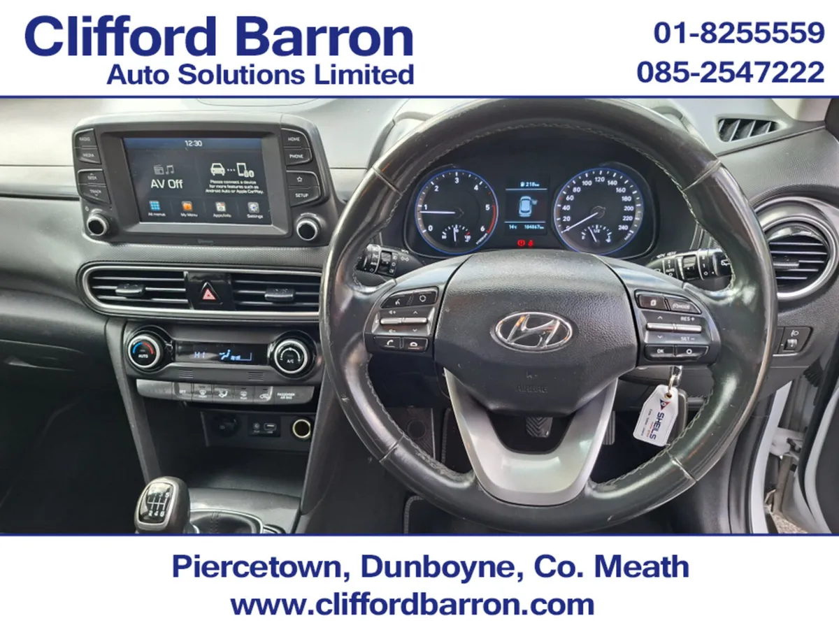 Hyundai KONA MPV, Diesel, 2020, White
