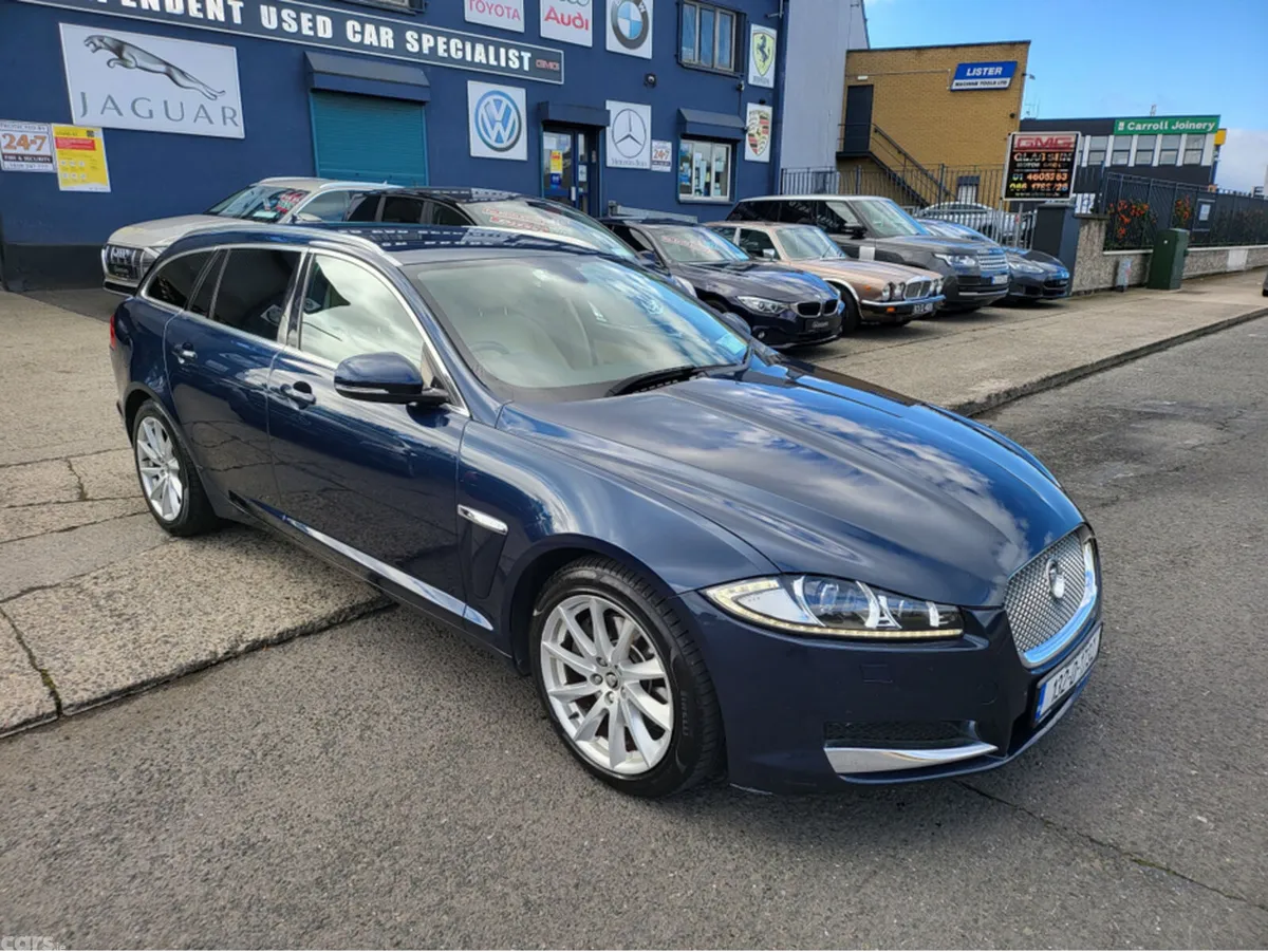 Jaguar XF Estate, Diesel, 2013, Blue
