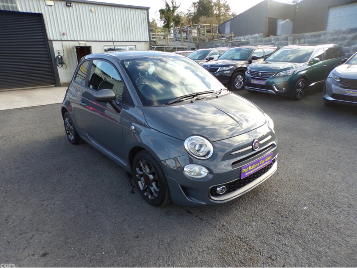 Fiat 500 Hatchback, Petrol, 2020, Grey