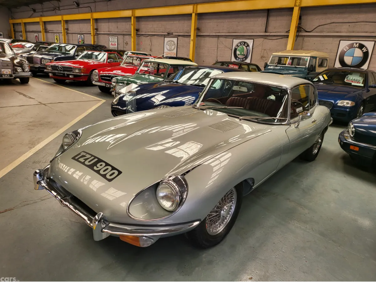 Jaguar E-Type Coupe, Petrol, 1968, Silver