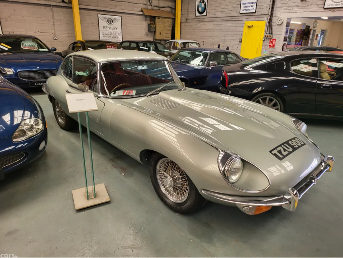 Jaguar E-Type Coupe, Petrol, 1968, Silver