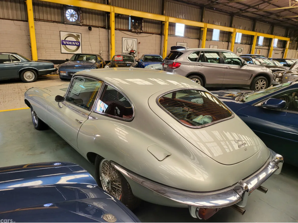 Jaguar E-Type Coupe, Petrol, 1968, Silver