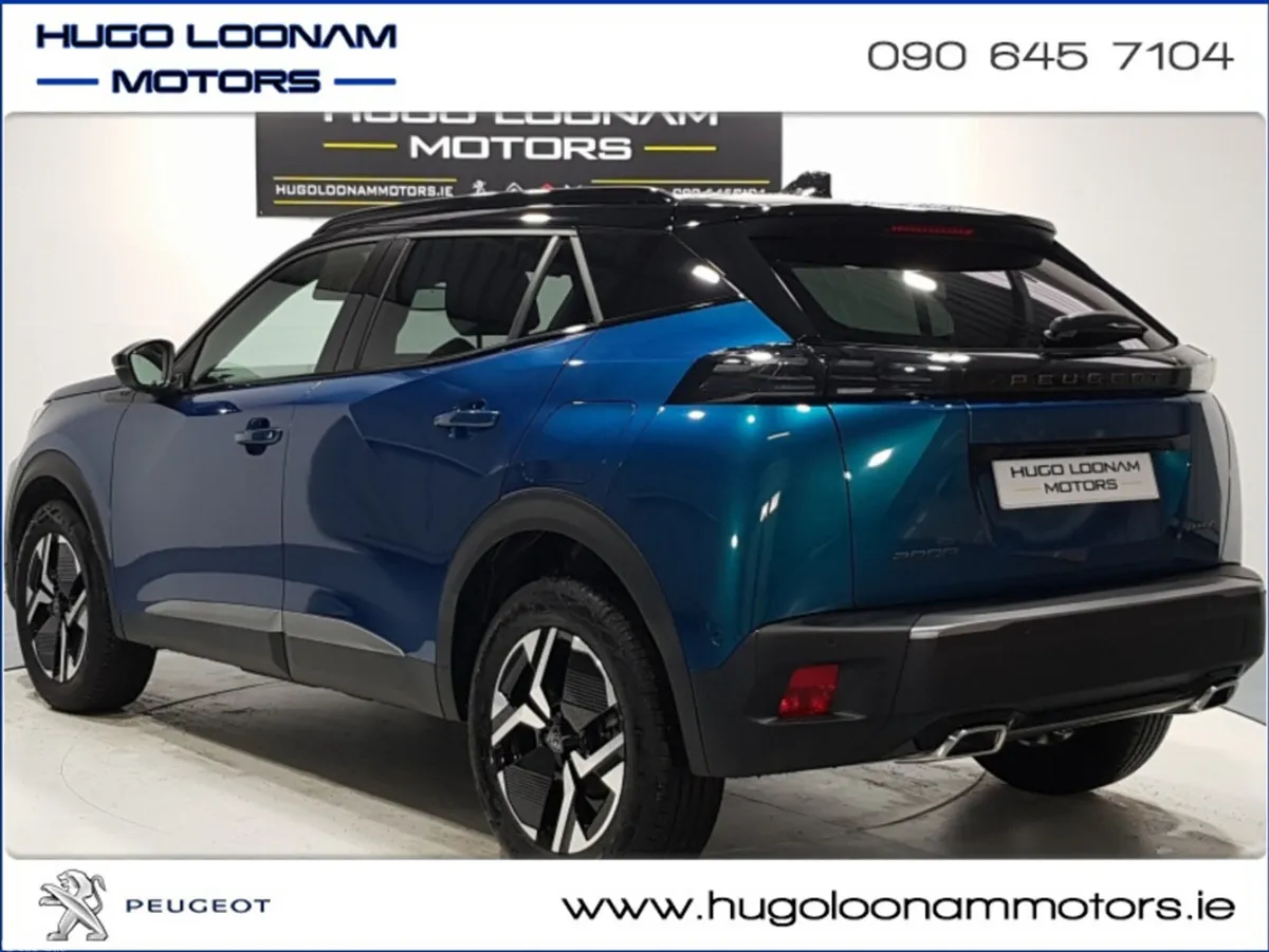 Peugeot 2008 SUV, Petrol Hybrid, 2026, Blue