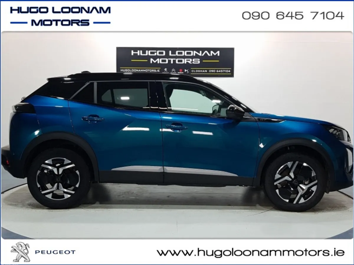 Peugeot 2008 SUV, Petrol Hybrid, 2026, Blue