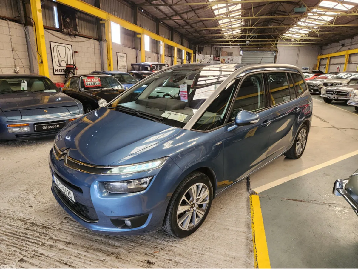 Citroen Grand C4 Picasso MPV, Diesel, 2016, Blue