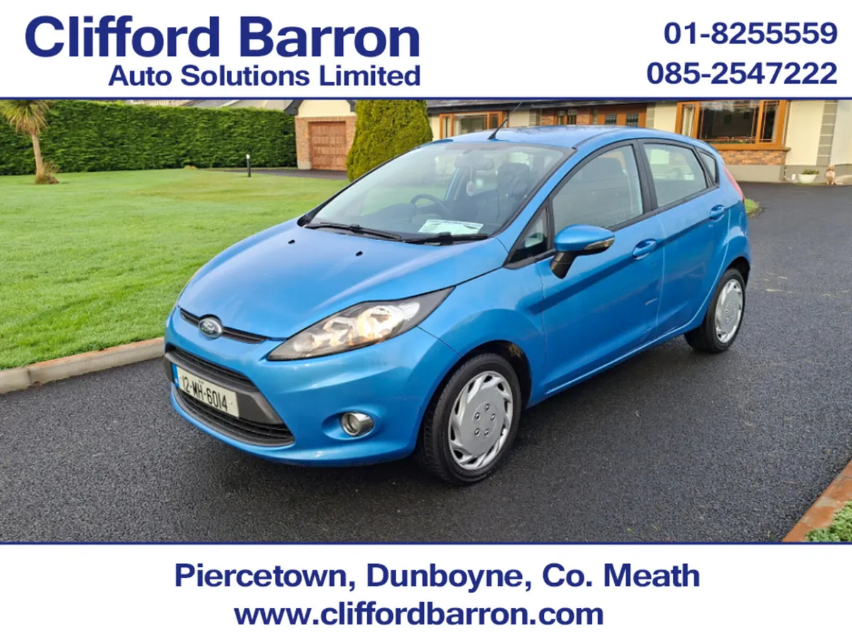 Ford Fiesta Hatchback, Petrol, 2012, Blue