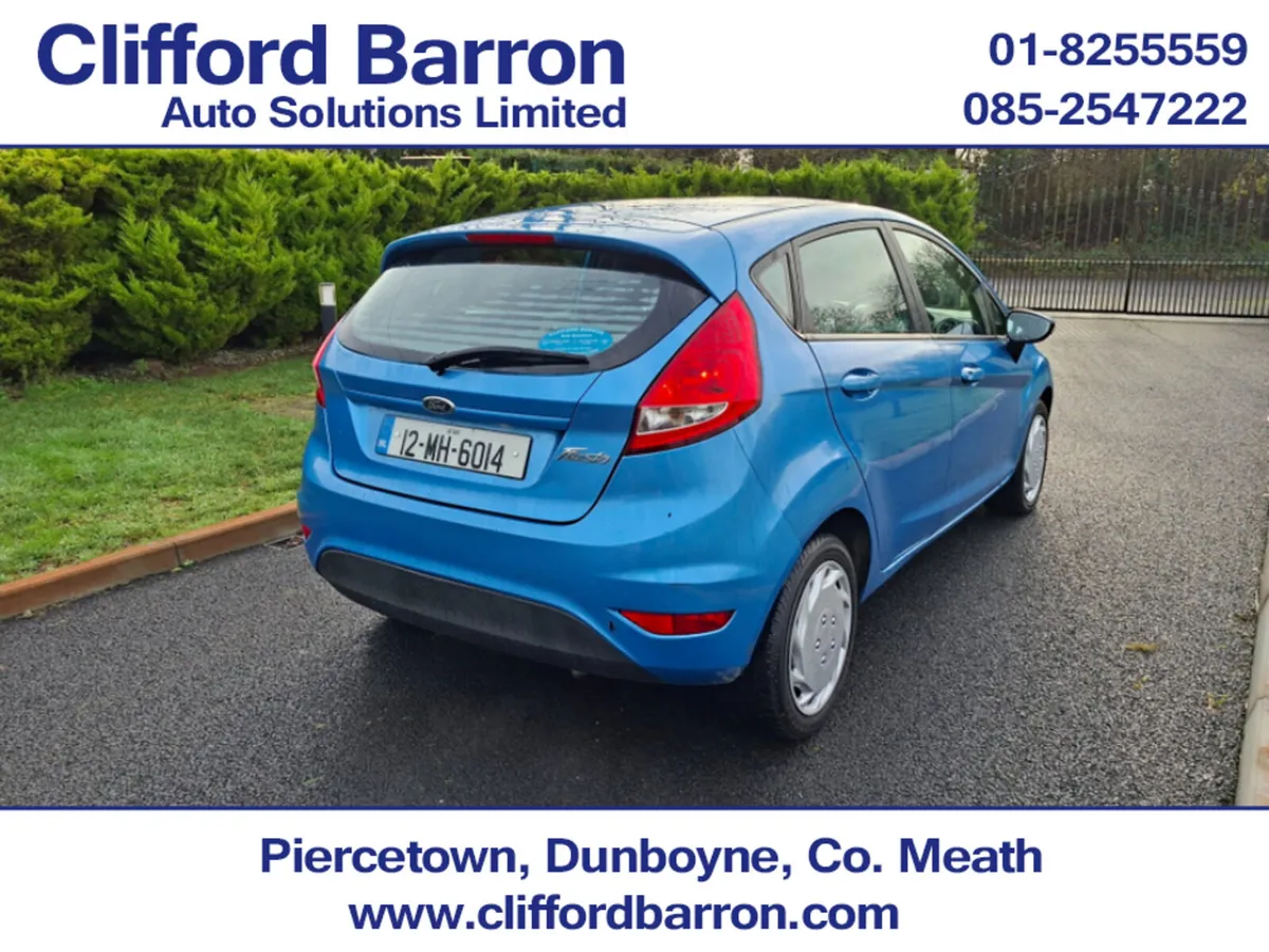 Ford Fiesta Hatchback, Petrol, 2012, Blue
