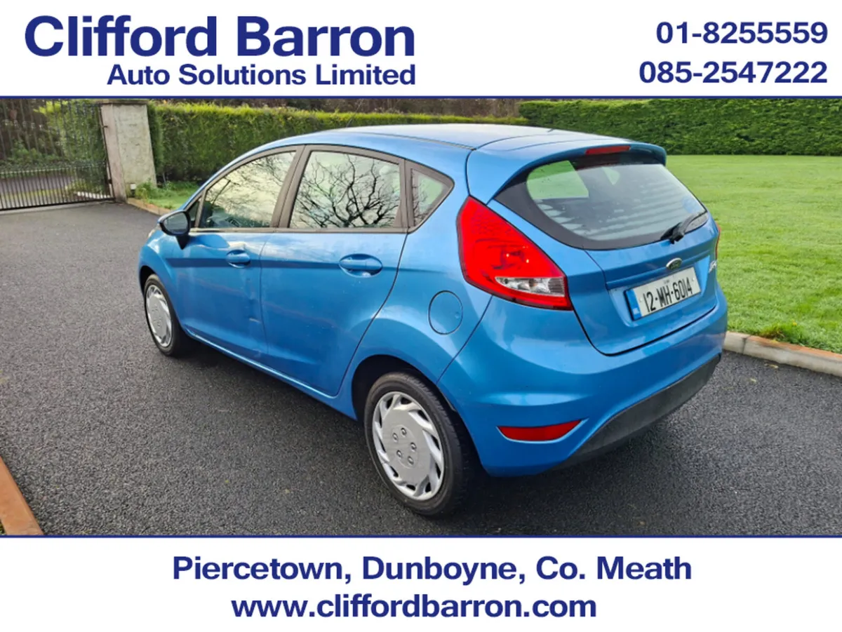 Ford Fiesta Hatchback, Petrol, 2012, Blue