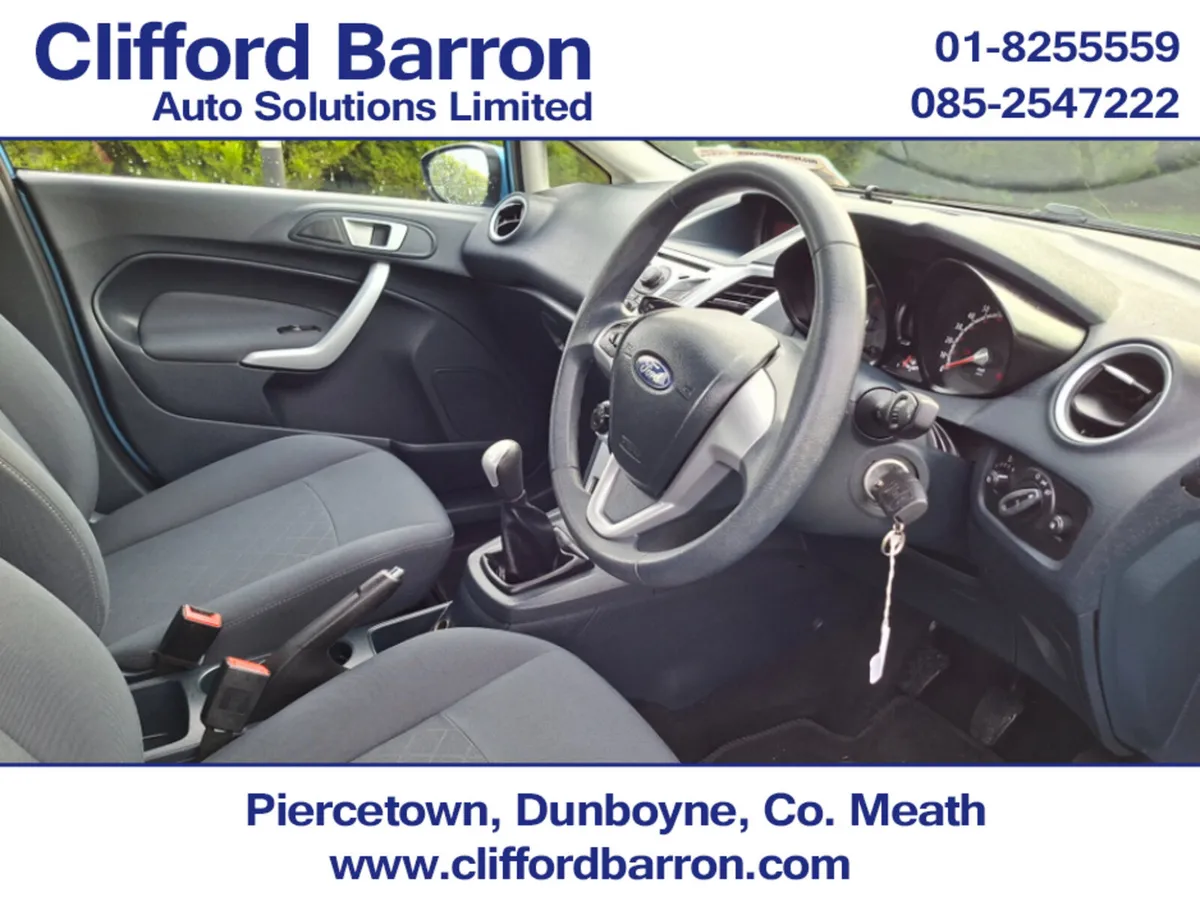 Ford Fiesta Hatchback, Petrol, 2012, Blue