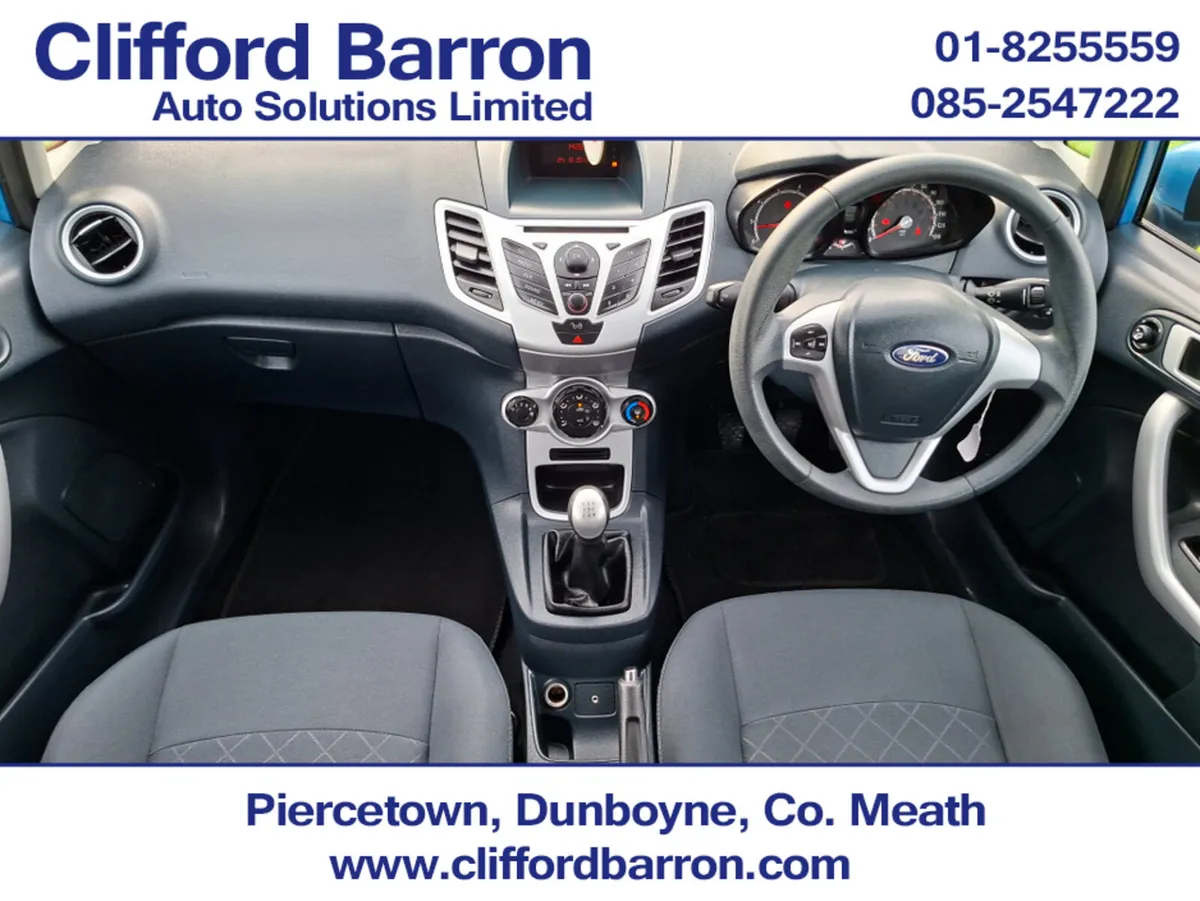 Ford Fiesta Hatchback, Petrol, 2012, Blue