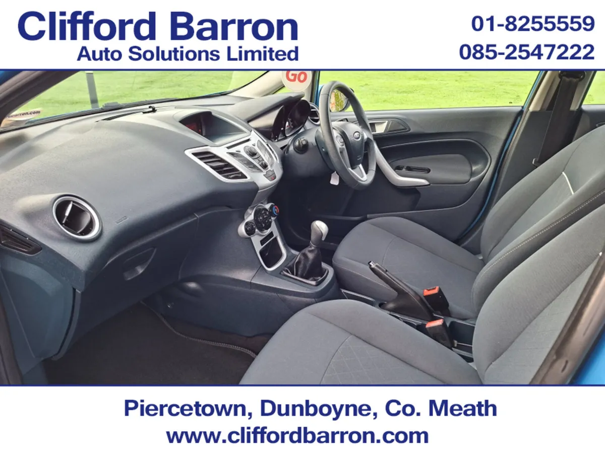 Ford Fiesta Hatchback, Petrol, 2012, Blue
