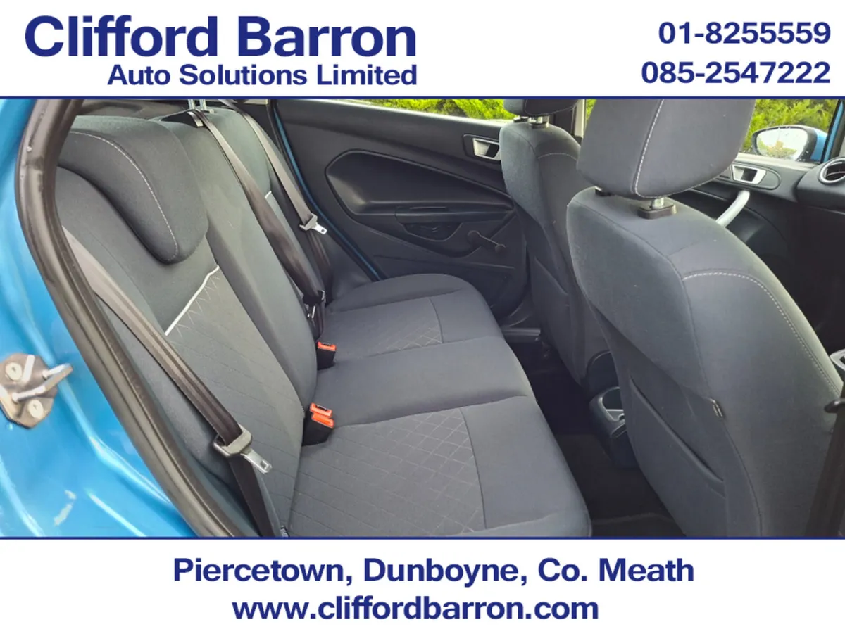 Ford Fiesta Hatchback, Petrol, 2012, Blue