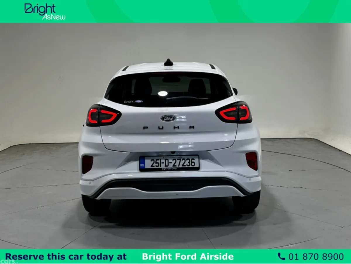 Ford Puma MPV, Petrol Hybrid, 2025, White