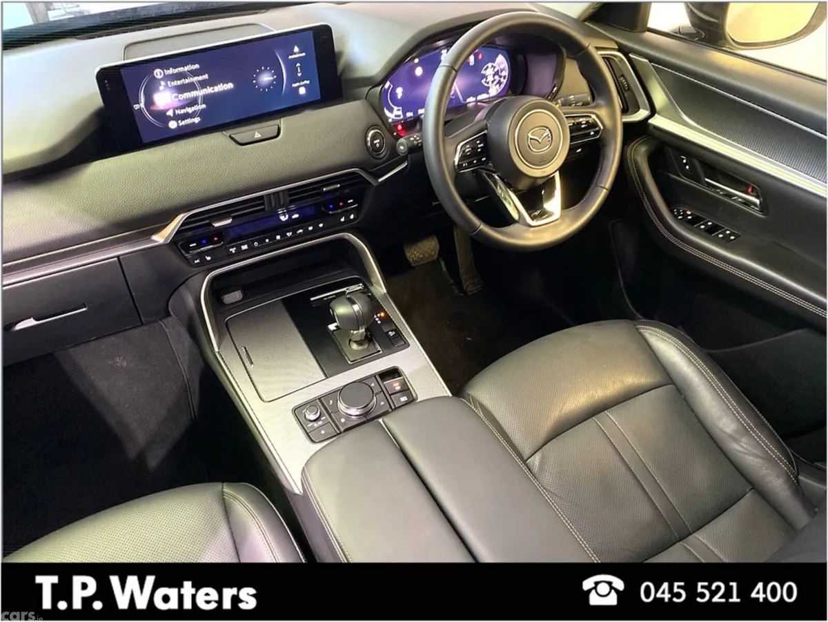 Mazda CX-80 MPV, Petrol Plug-in Hybrid, 2025, Black