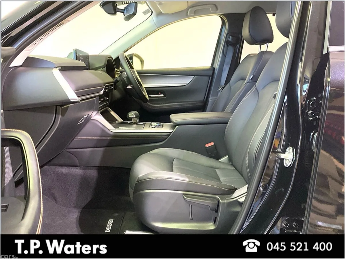 Mazda CX-80 MPV, Petrol Plug-in Hybrid, 2025, Black