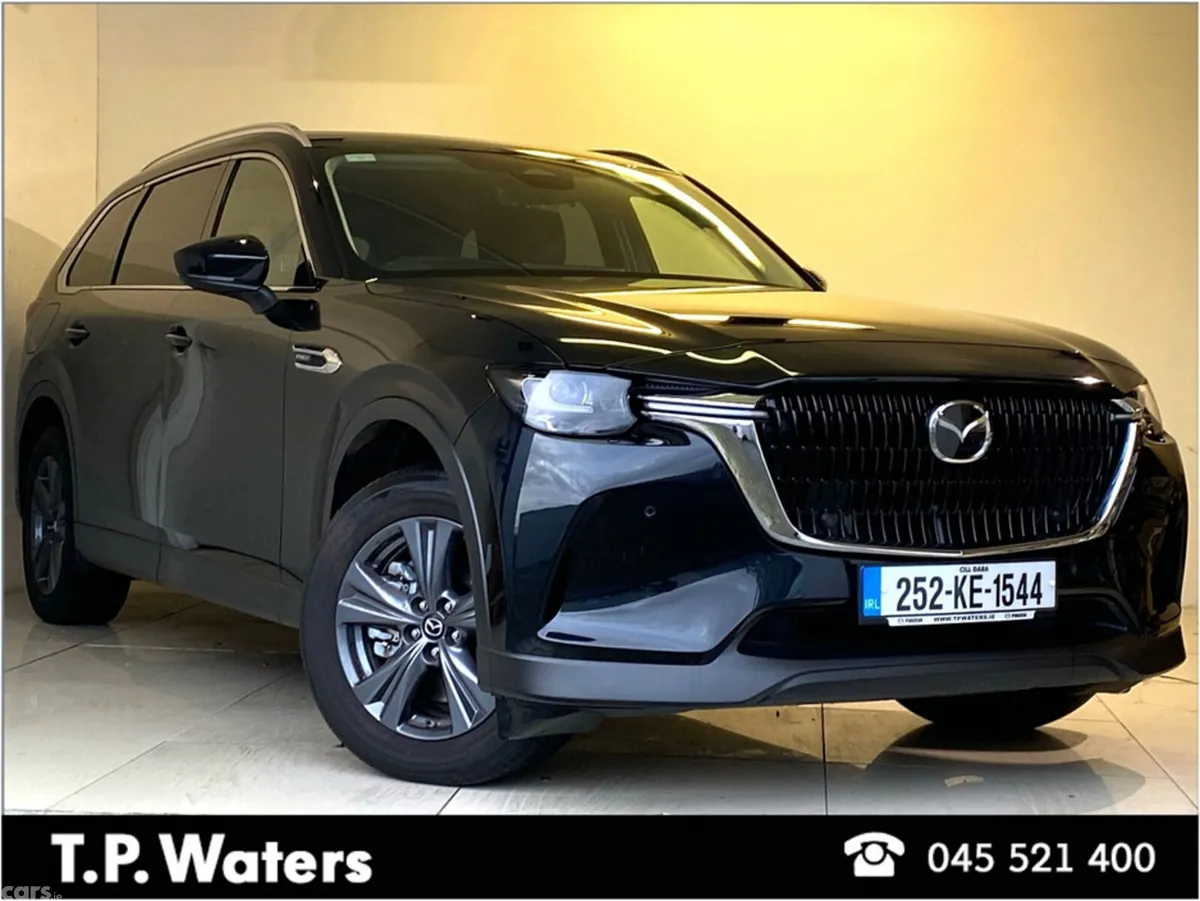 Mazda CX-80 MPV, Petrol Plug-in Hybrid, 2025, Black