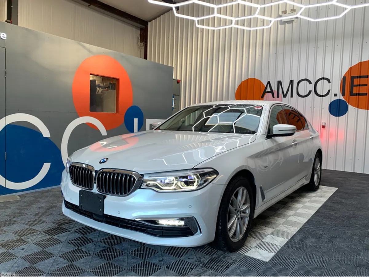 BMW 5-Series Saloon, Diesel, 2017, White