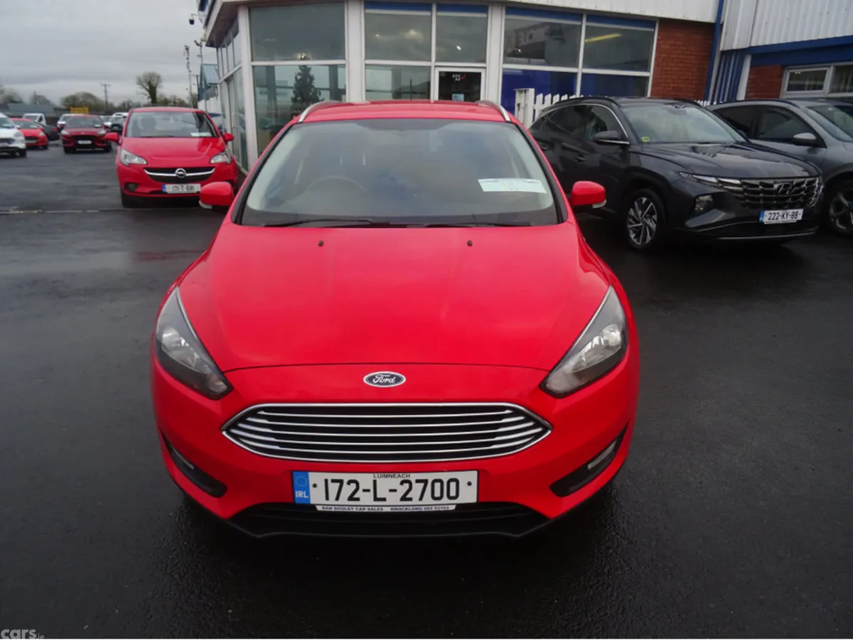 Ford Focus Estate, Diesel, 2017, Red