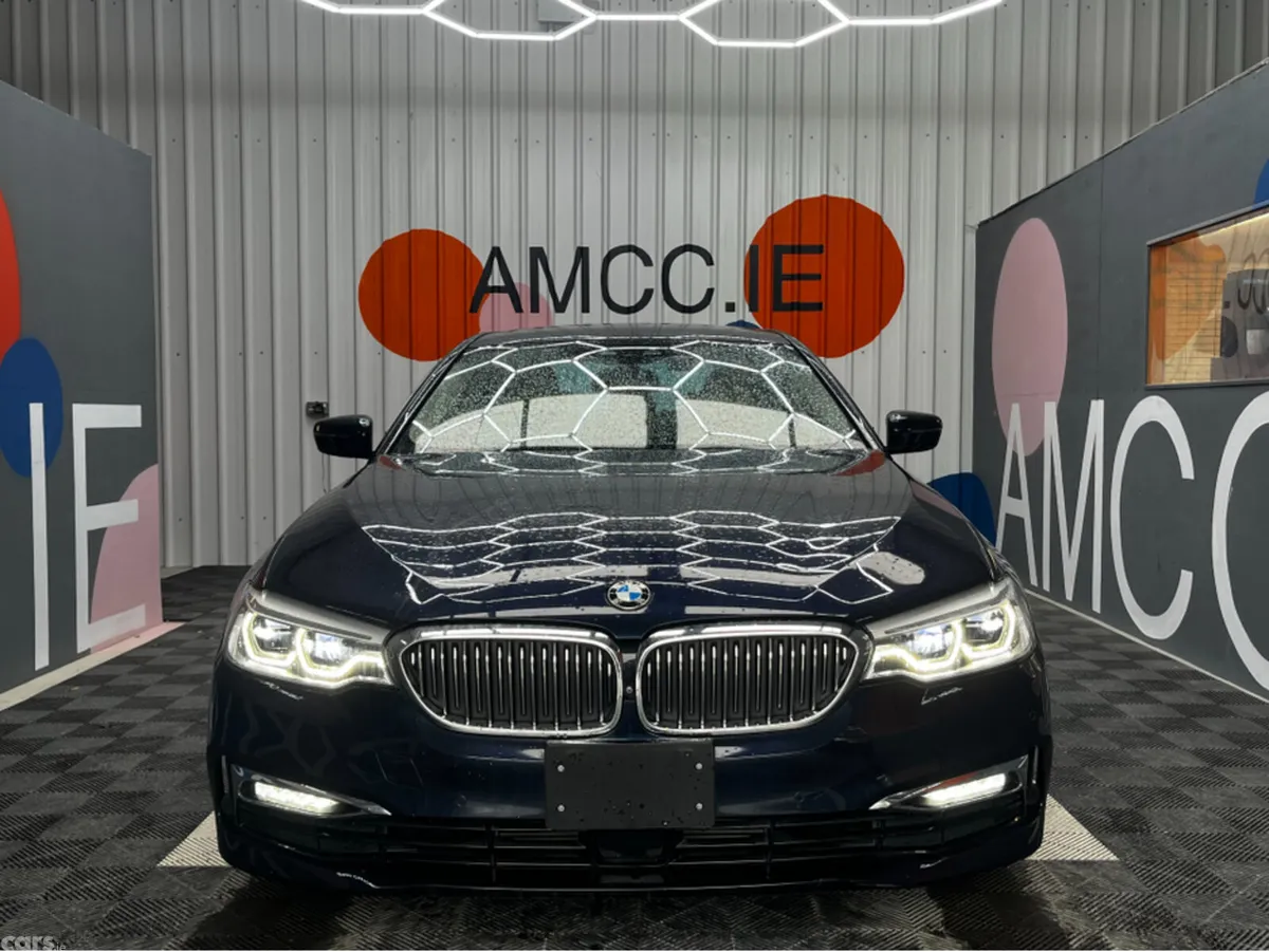 BMW 5-Series Saloon, Diesel, 2017, Blue