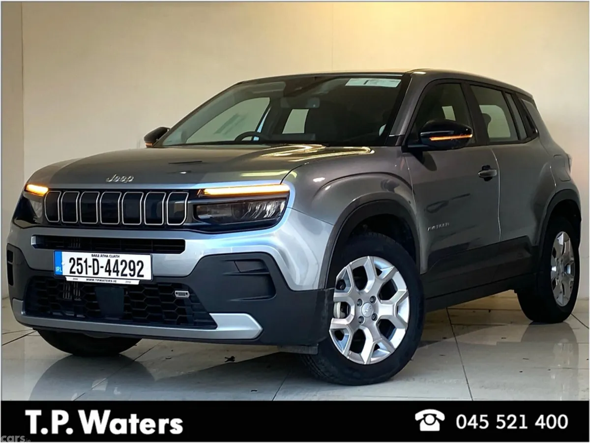 Jeep Avenger MPV, Petrol, 2025, Grey