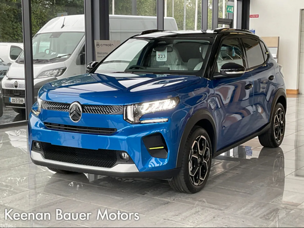 Citroen C3 Hatchback, Electric, 2026, Blue