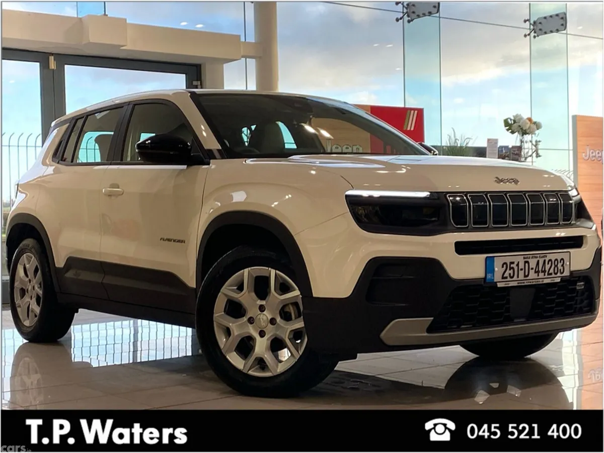Jeep Avenger MPV, Petrol, 2025, White