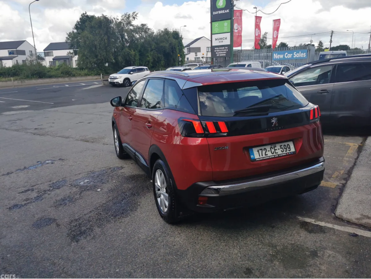 Peugeot 3008 Hatchback, Diesel, 2017, Red
