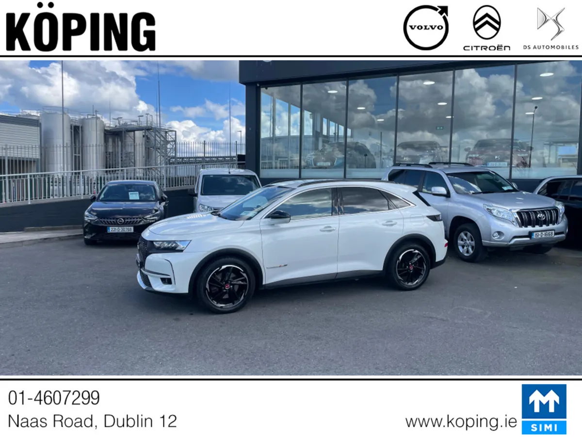 DS Automobiles DS 7 Crossback MPV, Petrol Plug-in Hybrid, 2022, White