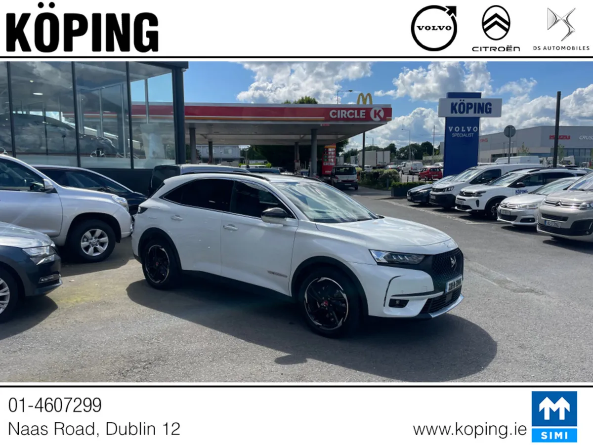 DS Automobiles DS 7 Crossback MPV, Petrol Plug-in Hybrid, 2022, White