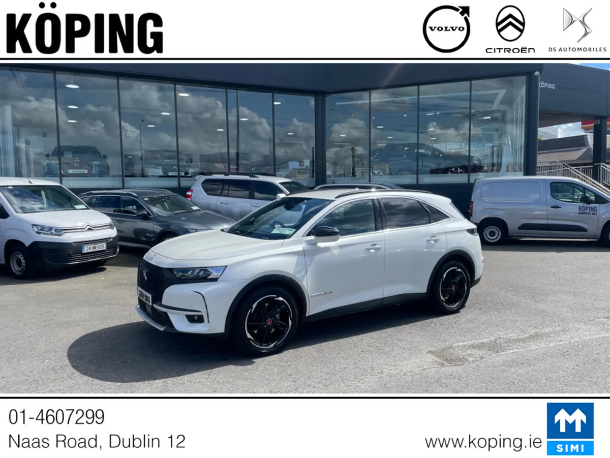 DS Automobiles DS 7 Crossback MPV, Petrol Plug-in Hybrid, 2022, White