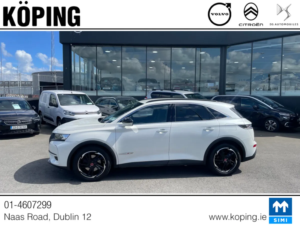 DS Automobiles DS 7 Crossback MPV, Petrol Plug-in Hybrid, 2022, White