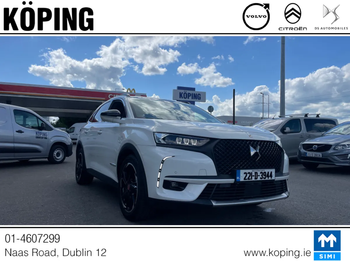 DS Automobiles DS 7 Crossback MPV, Petrol Plug-in Hybrid, 2022, White